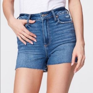 Distressed PAIGE Margot Shorts